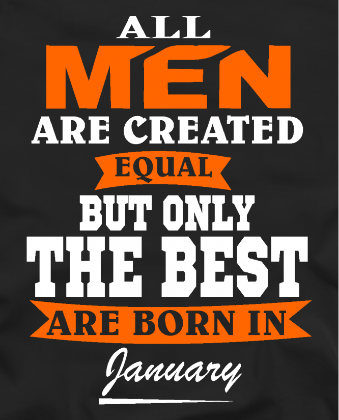 All men January